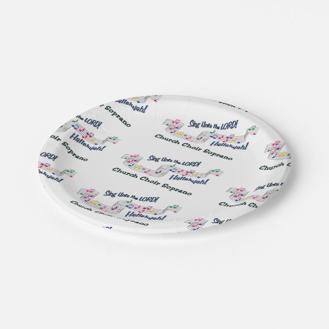 Soprano CN Paper Plate (Angled)