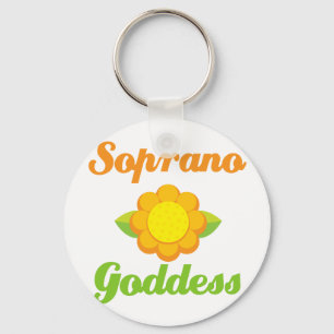 Soprano Goddess Key Ring