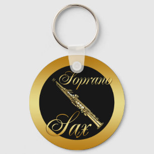 SOPRANO SAXOPHONE KEY RING