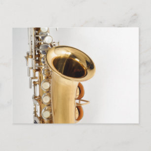 Soprano Saxophone Postcard