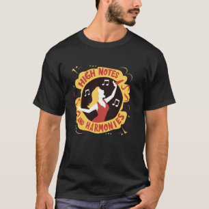 Soprano Singer Vocal Range Vocalist Voice Singing T-Shirt