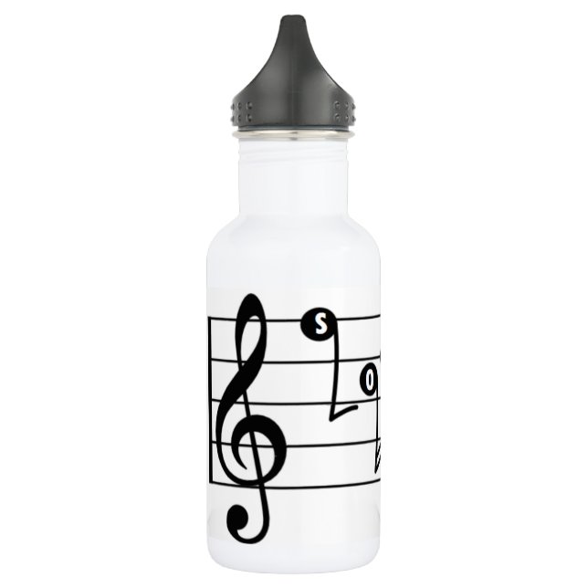 Soprano Singer Water Bottle (Left)