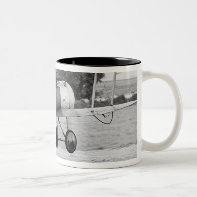Sopwith Aircraft Taking Off Two-Tone Coffee Mug (Right)