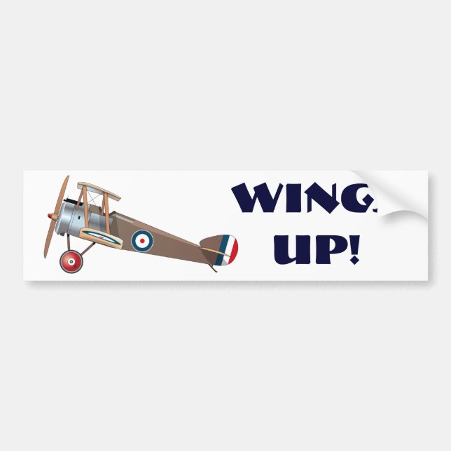 Sopwith Camel Bumper Sticker (Front)