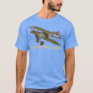 Sopwith Camel WW1 Fighter Plane British Biplane Ai T-Shirt