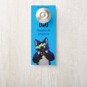 Sora nappies door hanger