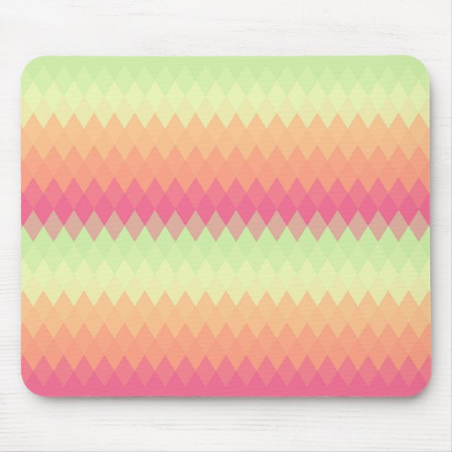 Sorbet Diamond Waves Mouse Mat (Front)