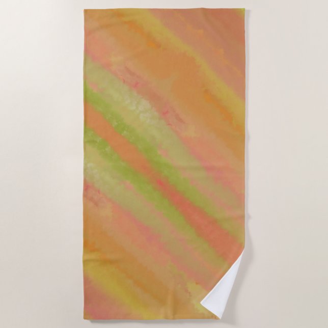 Sorbet Is My Favourite Colour Beach Towel (Front)