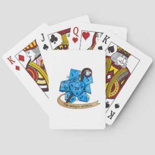 Sorcerer Dice Design Playing Cards