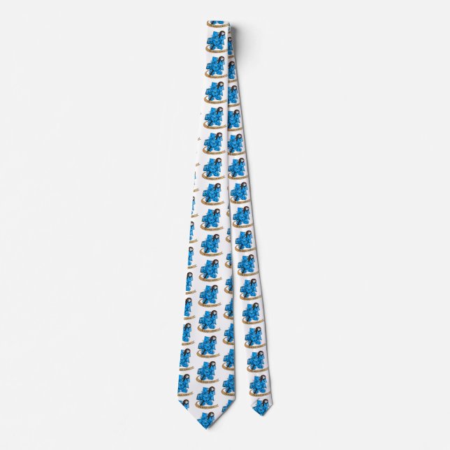 Sorcerer Dice Design Tie (Front)