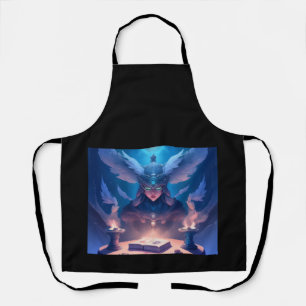 Sorceress Getting Ready To Cast Spell Apron