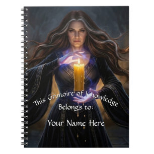 Sorceress of the Arcane Candle Notebook (1)