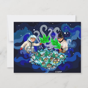 Sorcovitul Postcard
