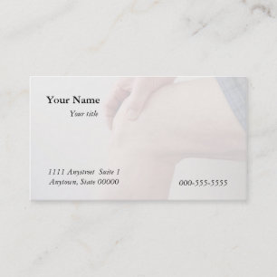 sore knee business card