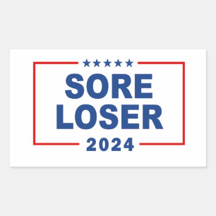 Sore Loser 2024 Rectangular Sticker