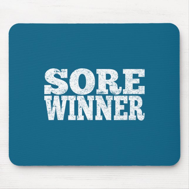 Sore Winner Funny Gym Quote Workout Exercise And F Mouse Mat (Front)