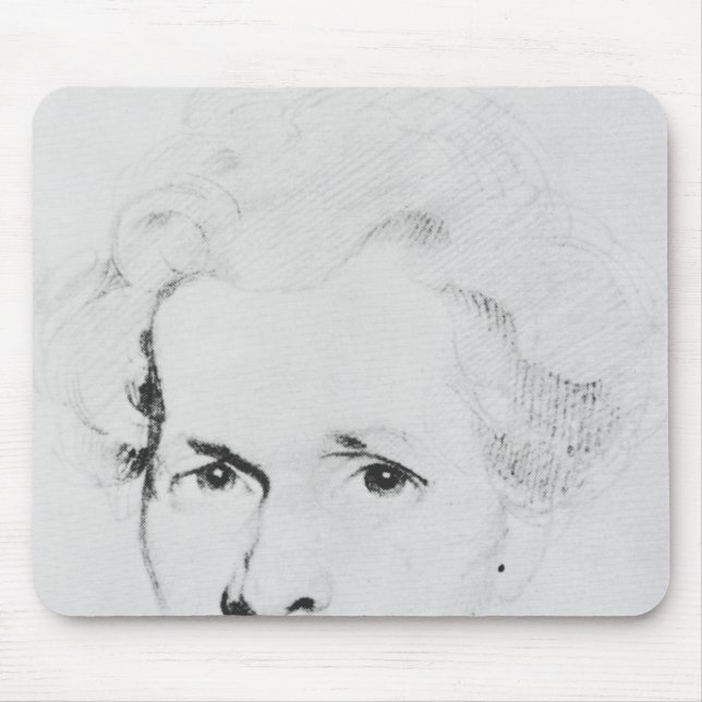 Soren Aabye Kierkegaard Mouse Mat (Front)