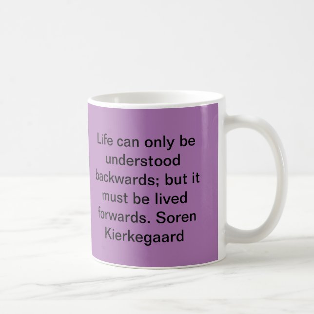 Søren Kierkegaard Coffee Mug (Right)