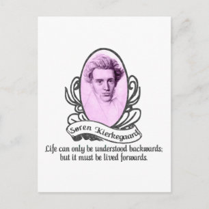 Søren Kierkegaard Postcard