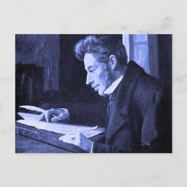 “SOREN KIERKEGAARD” POSTCARD (Front)