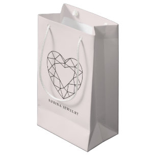 Sørina Jewellery Logo Rose Quartz Small Gift Bag