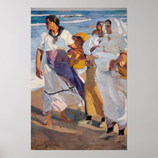 Sorolla - Fisherwomen From Valencia Poster (Front)