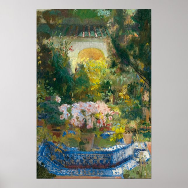 Sorolla - House Courtyard Poster (Front)