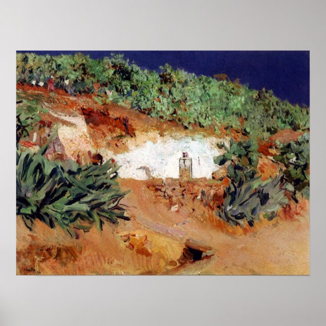 Sorolla - La Casa De Los Gitanos En El Sacromonte Poster (Front)