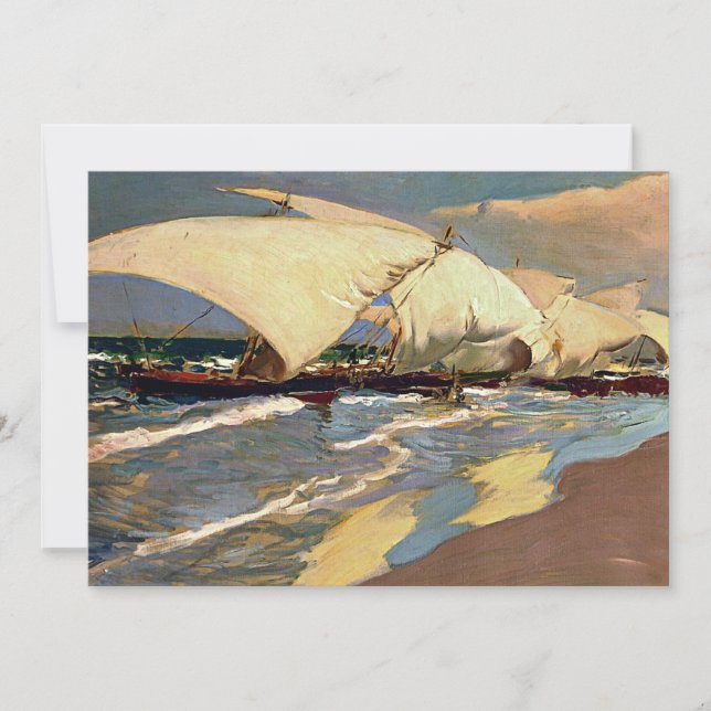 Sorolla - Valencian Boats (Front)