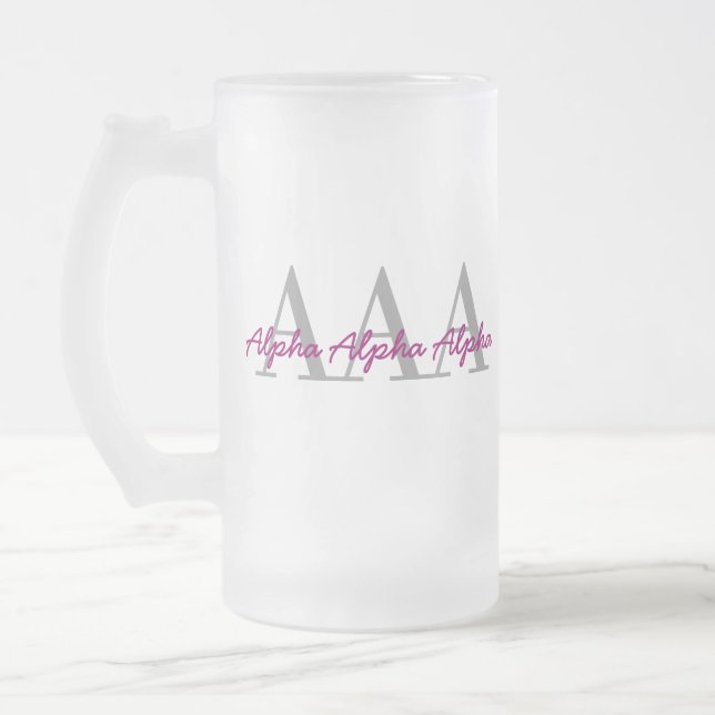 Sorority Custom Mug (Left)