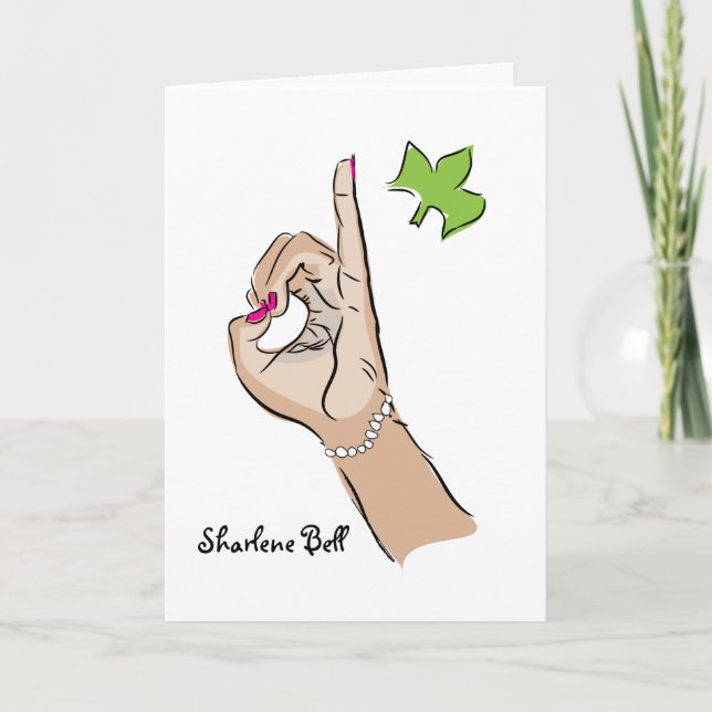 Sorority Life Greeting Card (Front)