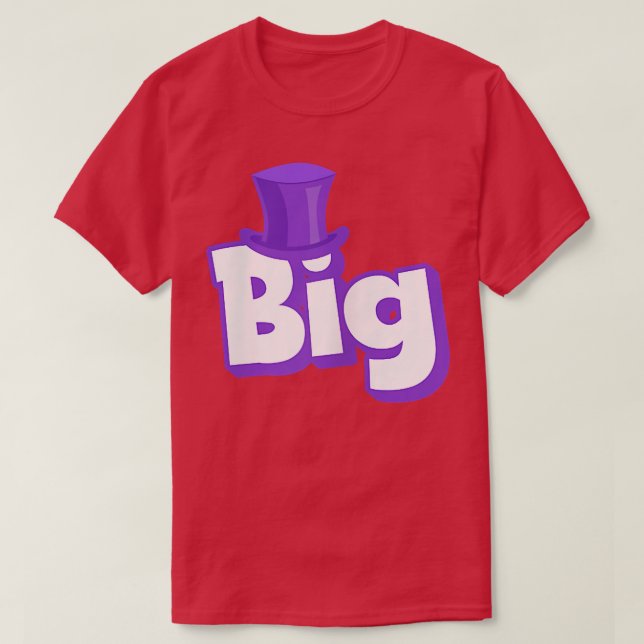 Sorority RevealBig, Little, G BigCandy Bar for Big T-Shirt (Design Front)