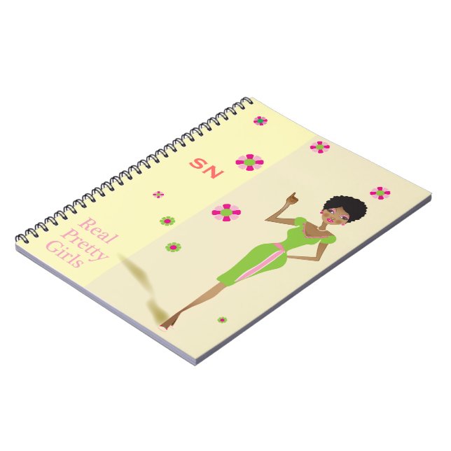 Sorority spiral note book (Left Side)