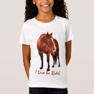 Sorrel Horse - Riders Equine Designer Shirt