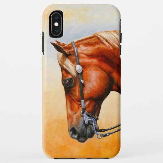 Sorrel Western Pleasure Quarter Horse Case-Mate iPhone Case (Back)