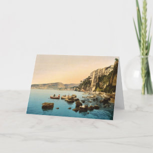Sorrento by the sea, Naples, Italy classic Photoch Card
