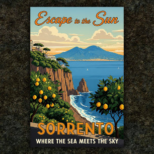 Sorrento, Italy: A Vintage 1960s Poster Collection