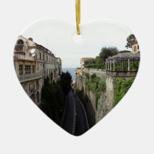 Sorrento, Italy Ceramic Tree Decoration