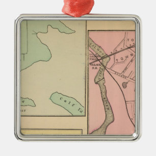 Sorrento, S Berwick, Bucksport Metal Tree Decoration