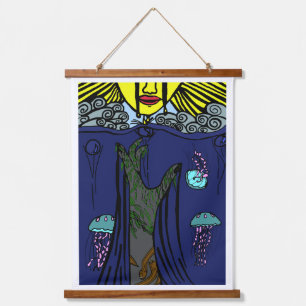 Sorrow in Colour Hanging Tapestry
