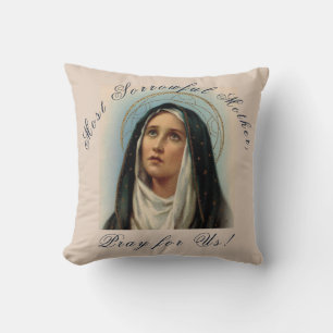 Sorrowful Mother Seven Sorrows Cushion