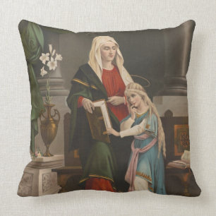 Sorrowful Mother  St. Anne  AUNT JAN Cushion