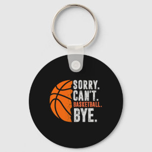 Sorry Can't Sketll Bye Funny Hoops Vintage Sketll Key Ring