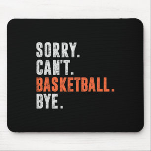 Sorry Can't Sketll Bye Funny Vintage Retro Distres Mouse Mat