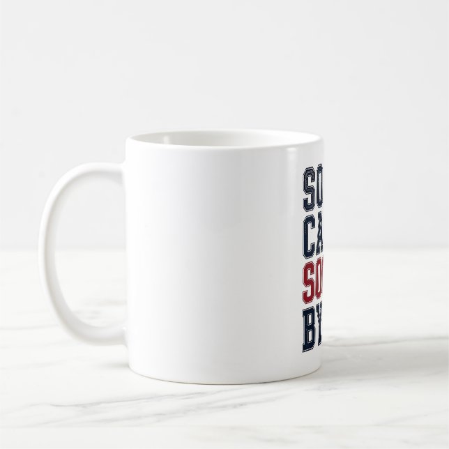 Sorry Cant Soccer Bye Vintage Coffee Mug (Left)