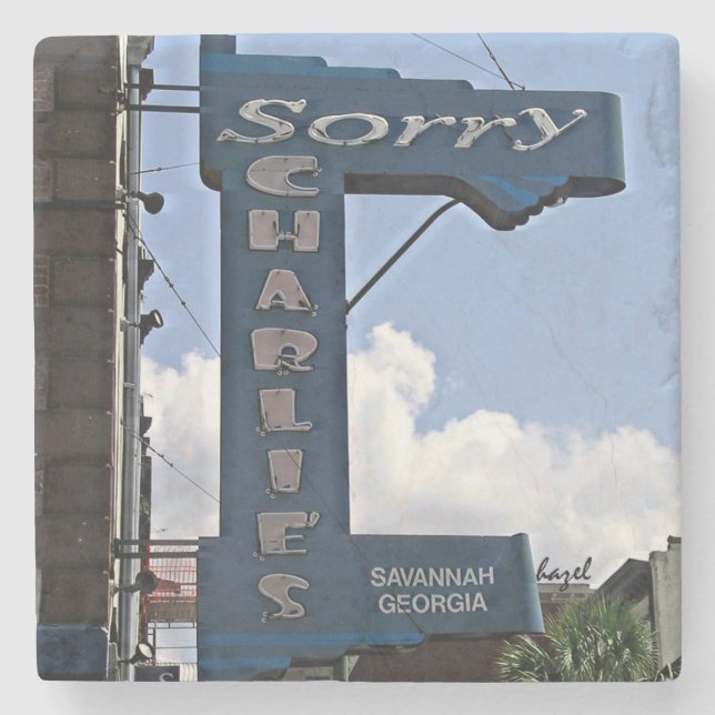 Sorry Charlie's Oyster Bar, Savannah Ga. Coaster (Front)