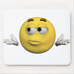 Sorry emoticon mouse mat