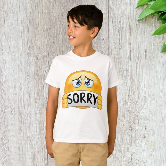 Sorry Emoticon T-Shirt (Creator Uploaded)