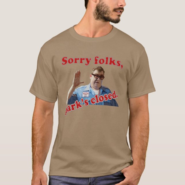 Sorry Folks retro T-Shirt (Front)
