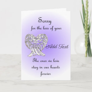 Sorry For The Loss Of Card